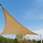 Toldo Triangular Impermeável 420D Anti-UV para Áreas Externas