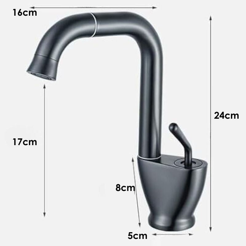 Torneira Gourmet para Banheiro Luxuosa Miss