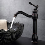 Torneira Gourmet para Banheiro Preta Lily