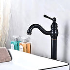 Torneira Gourmet para Banheiro Preta Lily