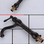 Torneira Gourmet para Banheiro Preta Lily