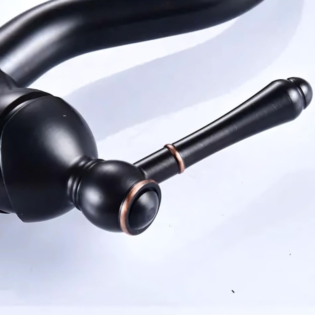 Torneira Gourmet para Banheiro Preta Lily