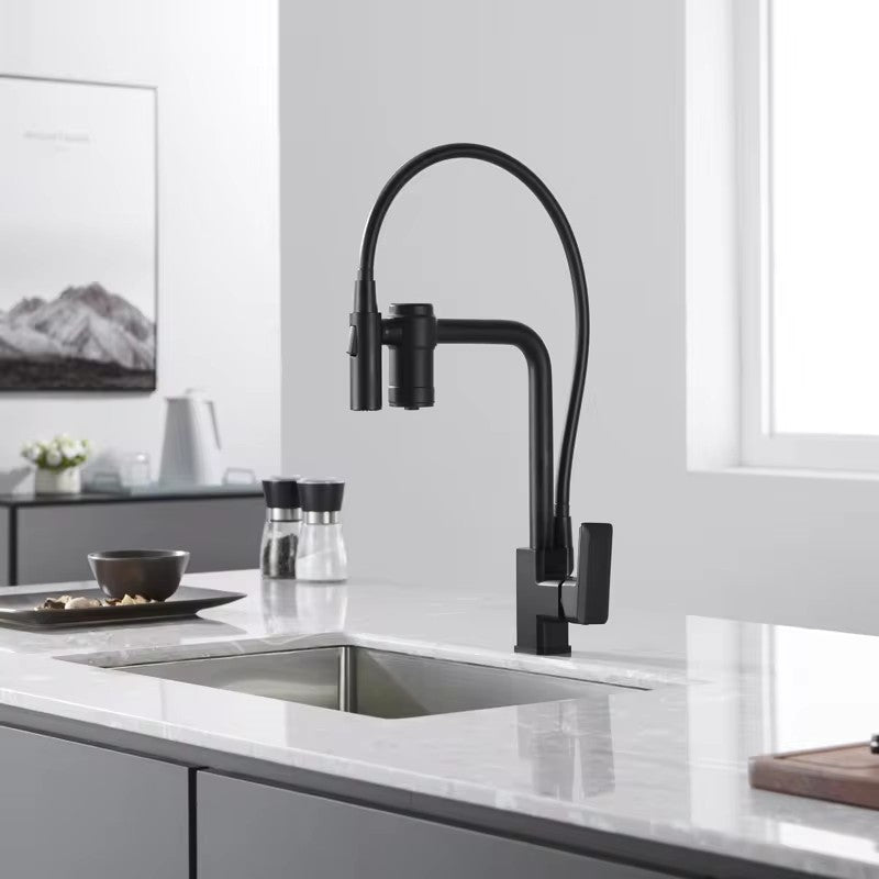 Torneira Gourmet para Cozinha Monocomando Guindaste com Filtro