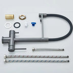 Torneira de Cozinha com Filtro Duplo Comando Extensível London