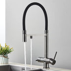 Torneira de Cozinha com Filtro Duplo Comando Extensível London
