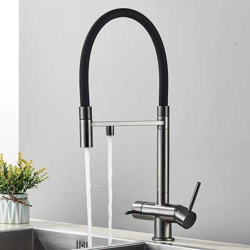 Torneira de Cozinha com Filtro Duplo Comando Extensível London