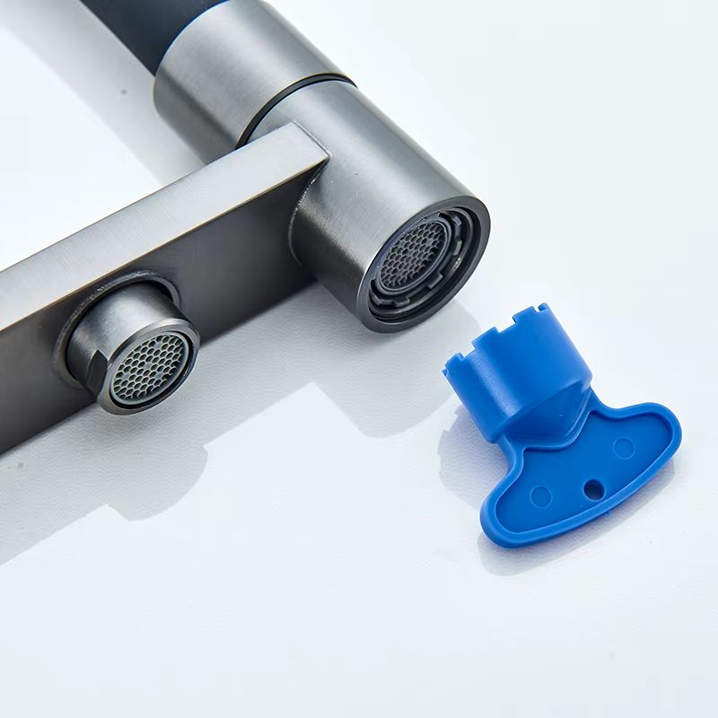 Torneira de Cozinha com Filtro Duplo Comando Extensível London