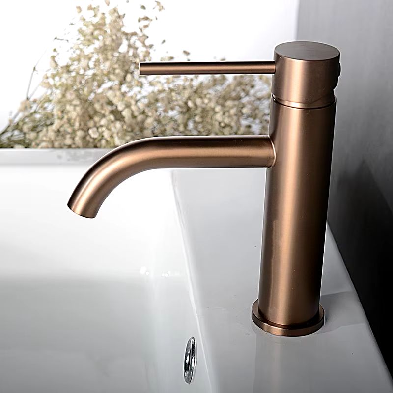 Torneira para Banheiro Baixa Escovada Monocomando Trezy