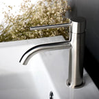 Torneira para Banheiro Baixa Escovada Monocomando Trezy