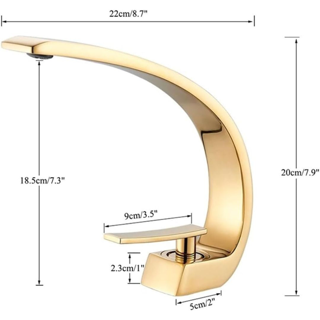 Torneira para Banheiro Monocomando de Luxo Copenhague
