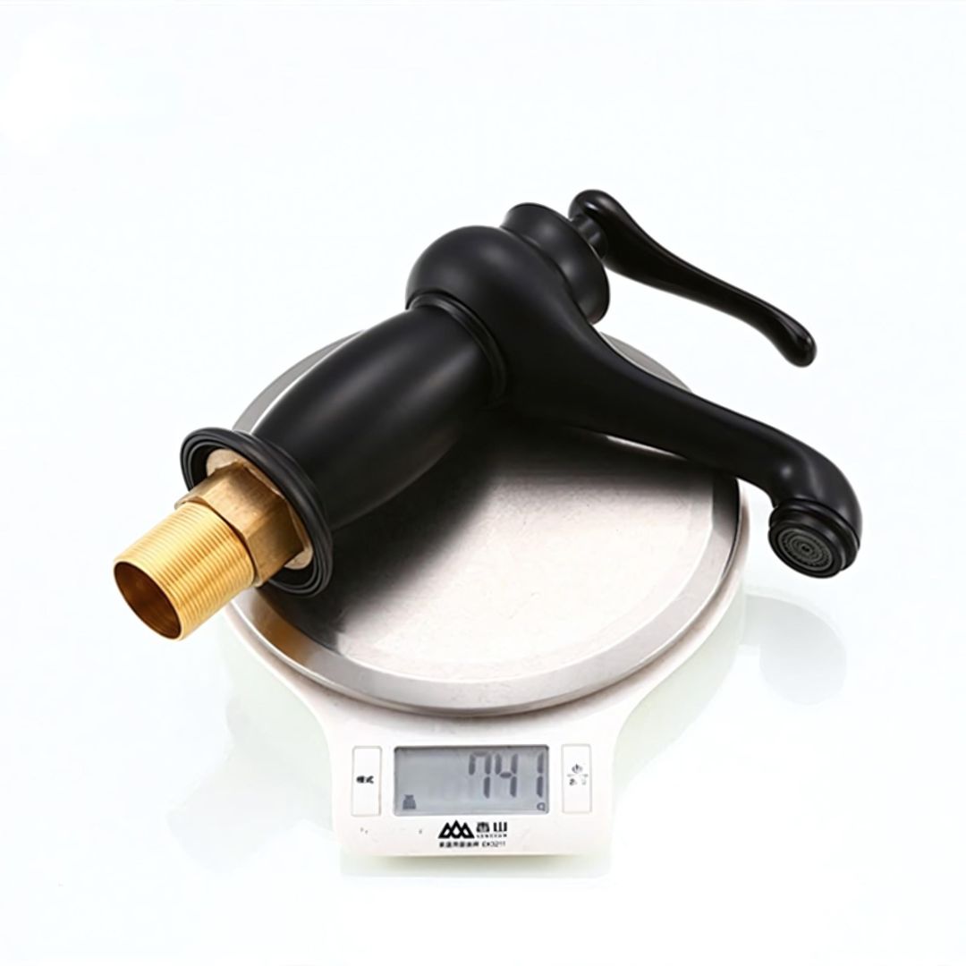 Torneira para Banheiro Preta Lâmpada Magica