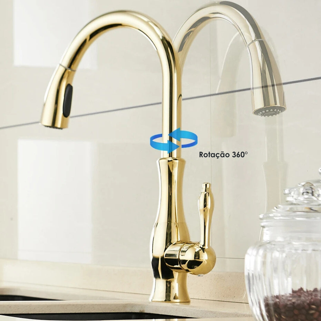 Torneira para Cozinha 360° Monocomando Delux