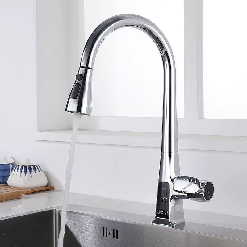 Torneira para Cozinha Digital com Sensor de Toque Monocomando Lezy