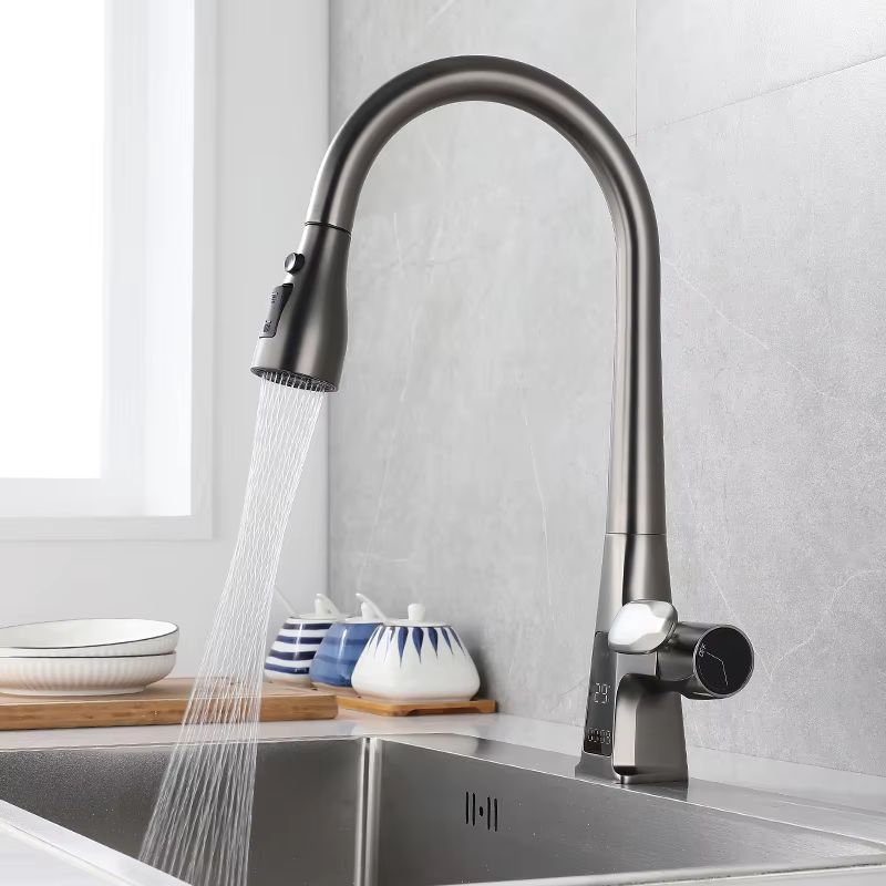 Torneira para Cozinha Digital com Sensor de Toque Monocomando Lezy