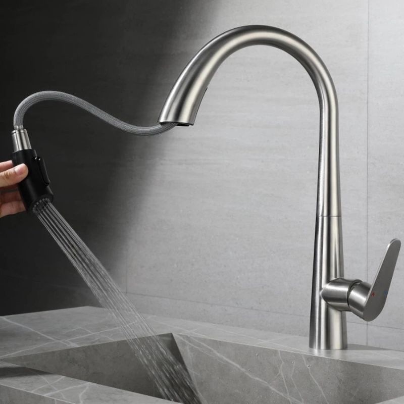 Torneira para Cozinha Gourmet Monocomando Extensível Brush