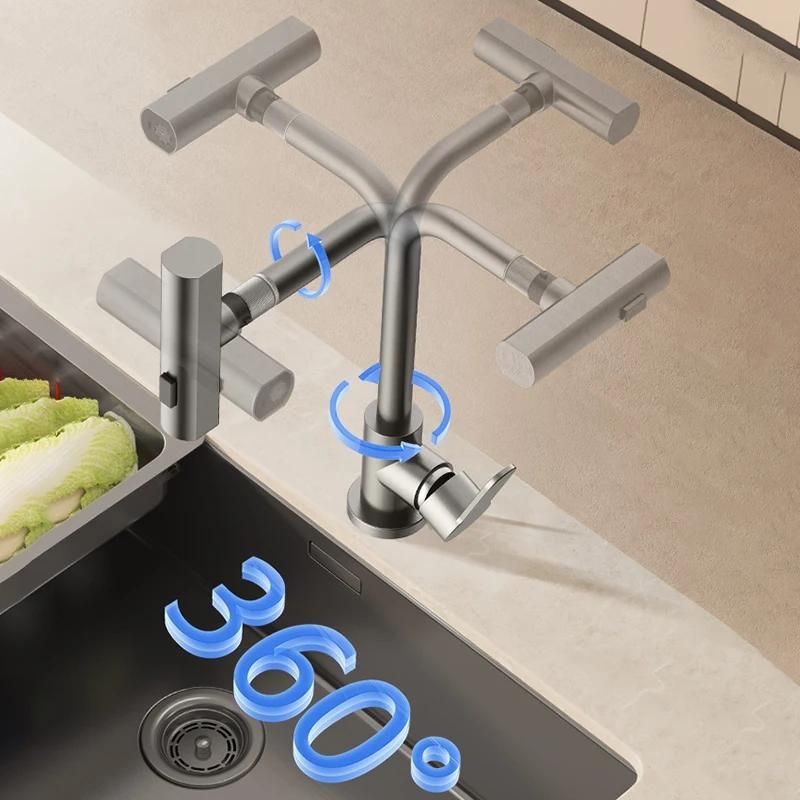 Torneira para Cozinha Multifuncional 4 Modos Jetis