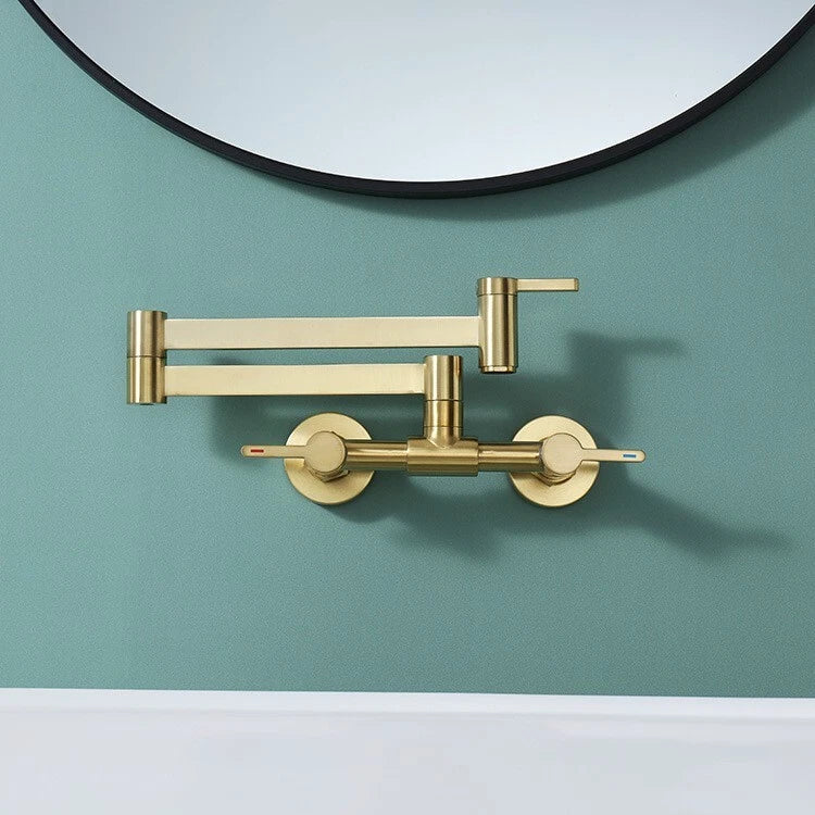 Torneira para Cozinha Dobrável de Parede