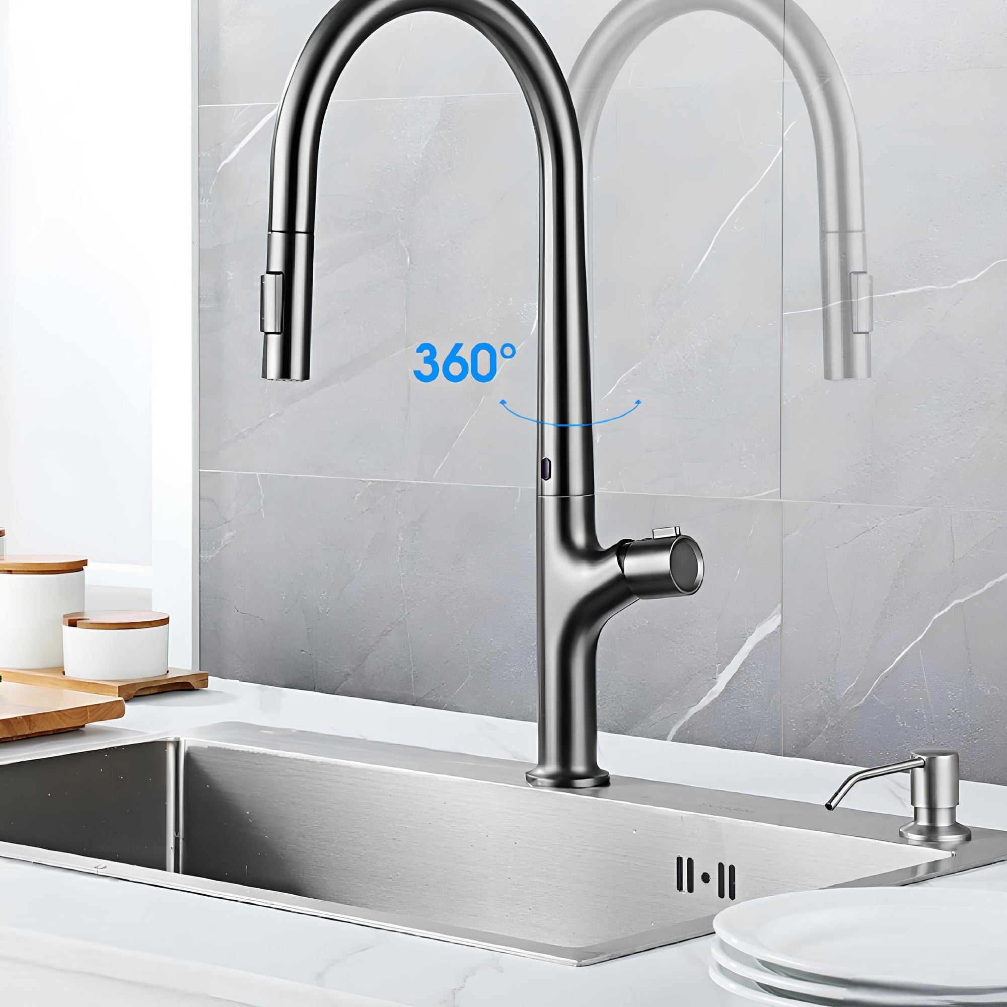 Torneira para Cozinha Gourmet Tech Sensor