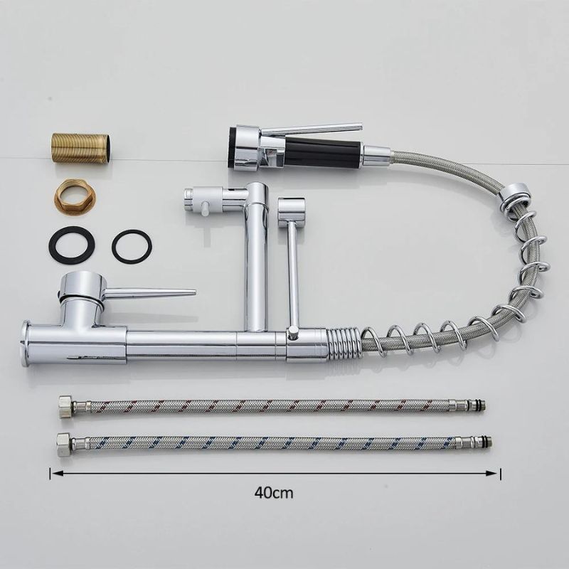 Torneira para Cozinha Gourmet Bico Duplo 360°