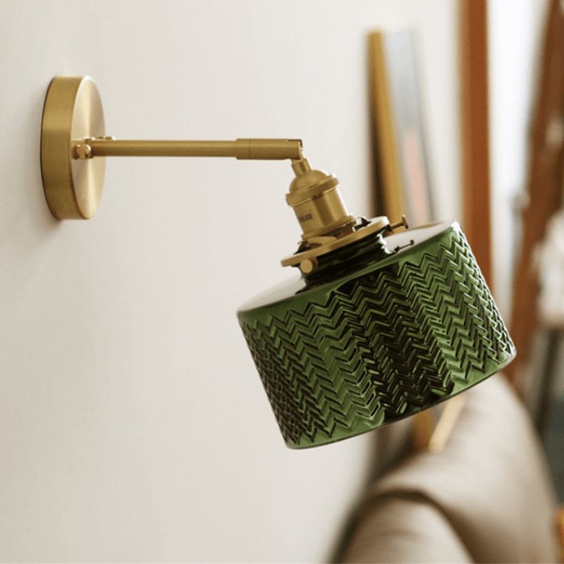 Arandela Vintage Metal e Vidro - POWERSTILL