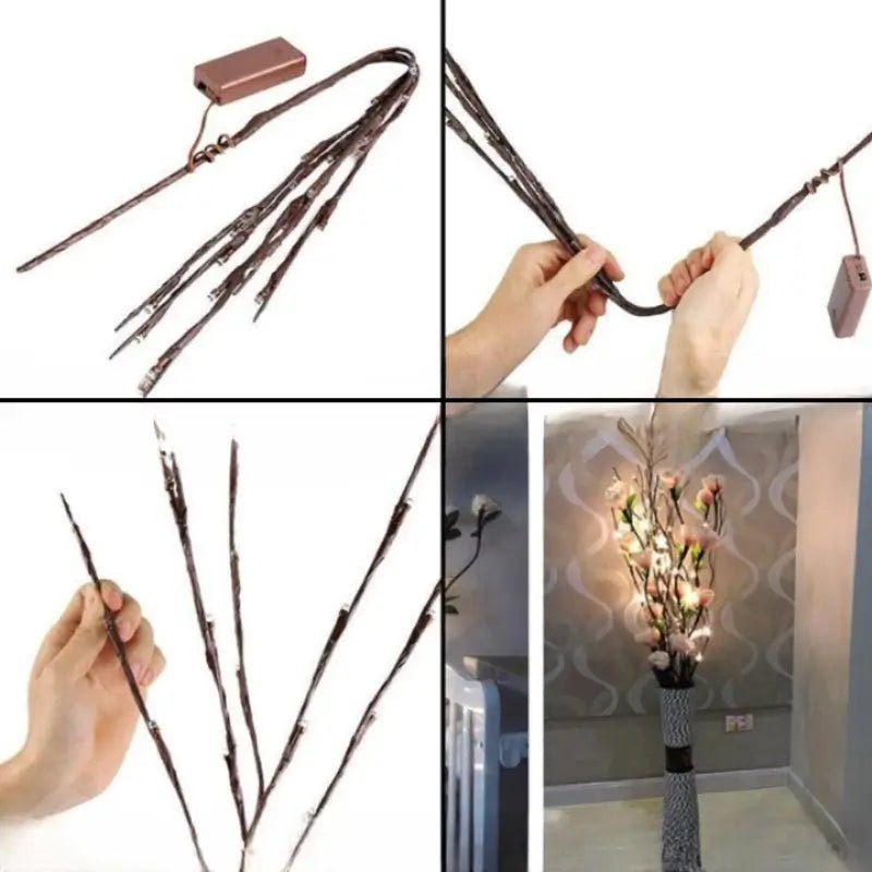 Árvore de Natal Galhos Iluminados Decorativo - POWERSTILL