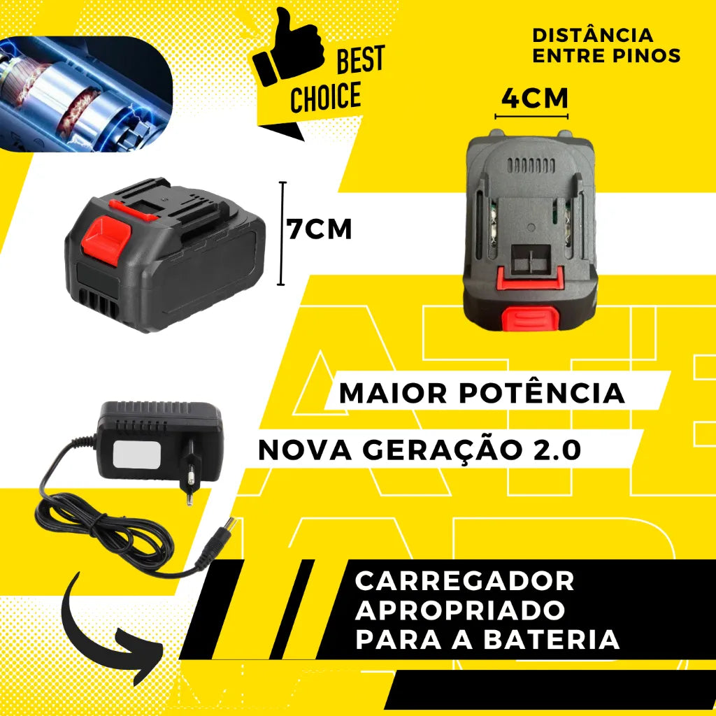 Bateria 96v 48v para Pistola de Água Sem Fio - Limpador de Alta Pressão