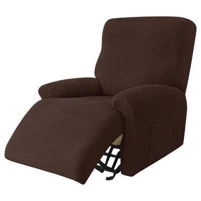Capa Elástica Impermeável para Sofá Reclinável em Jacquard – vista 12 do produto