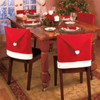 Capa para Cadeira de Natal com Gorro Decorativo – vista 02 do produto