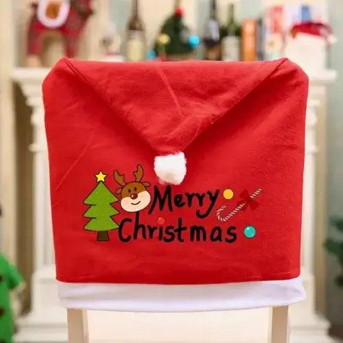 Capa para Cadeira de Natal Decorativa – vista principal do produto