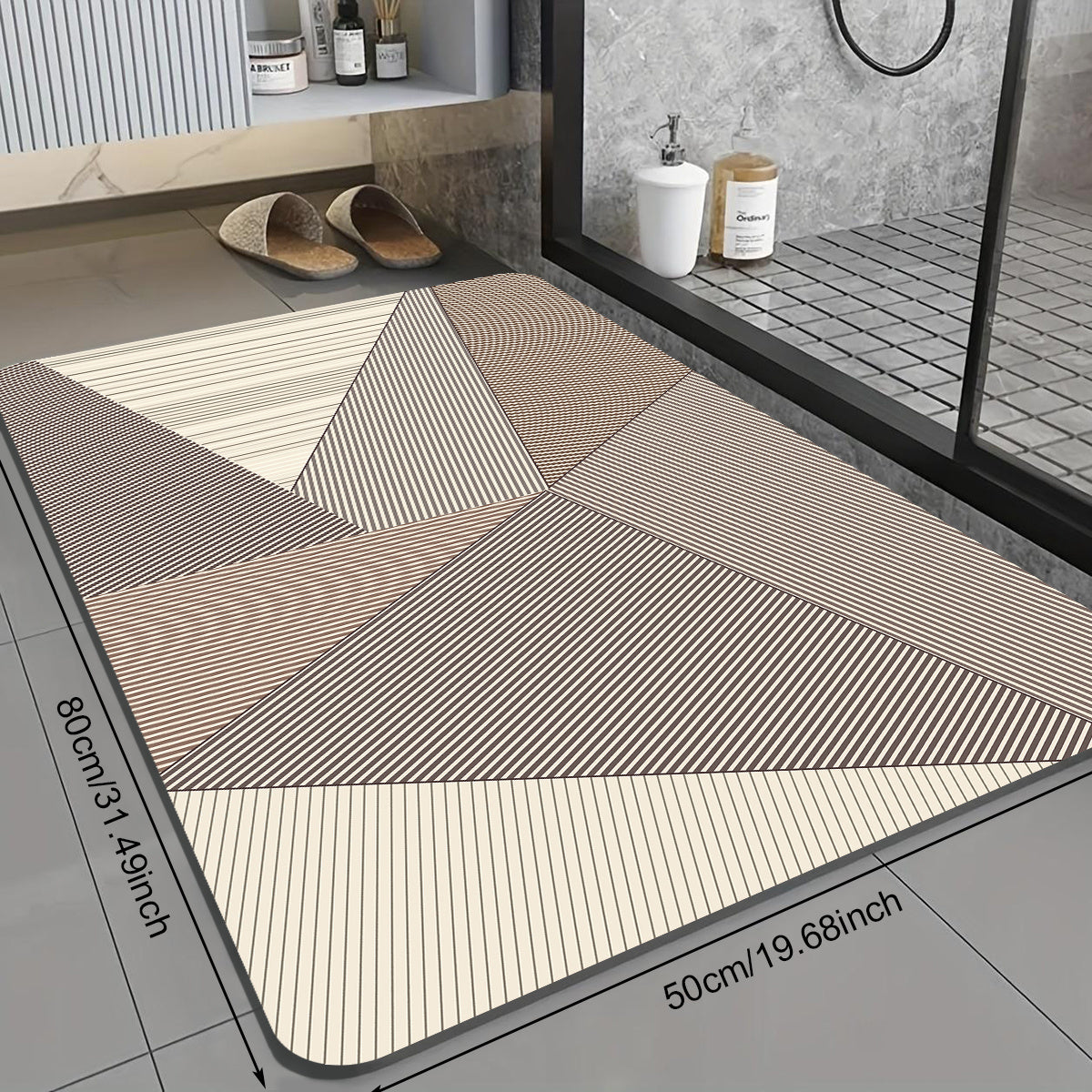 Tapete para Cozinha Antiderrapante Absorvente Premium Velvet