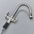 Torneira Atenas Gourmet Dupla Função Monocomando com Filtro