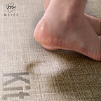 Tapete Para Cozinha Antiderrapante Couro Sintético Kitchen