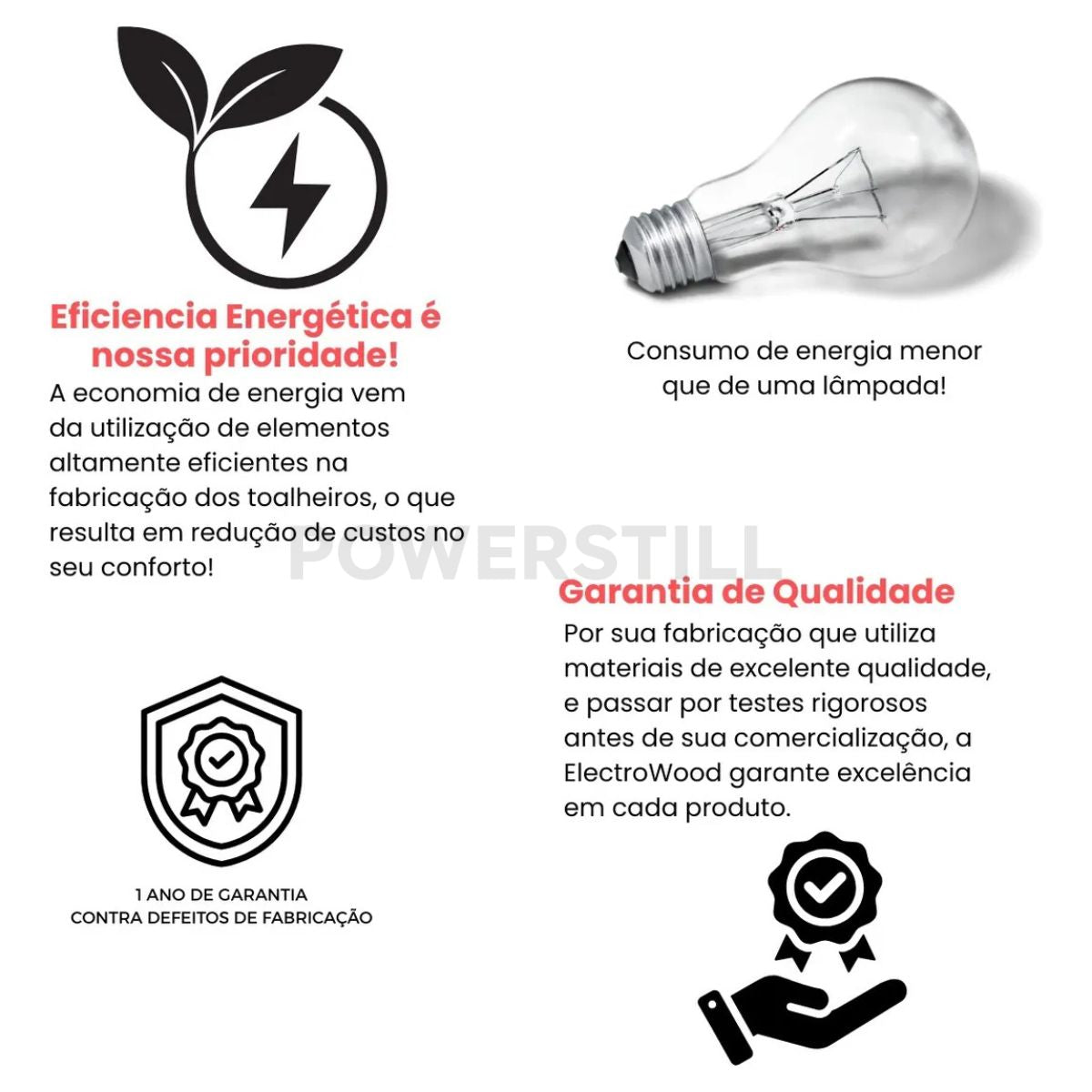 Toalheiro Térmico Alumínio Modelo Elegance de Chão 110v