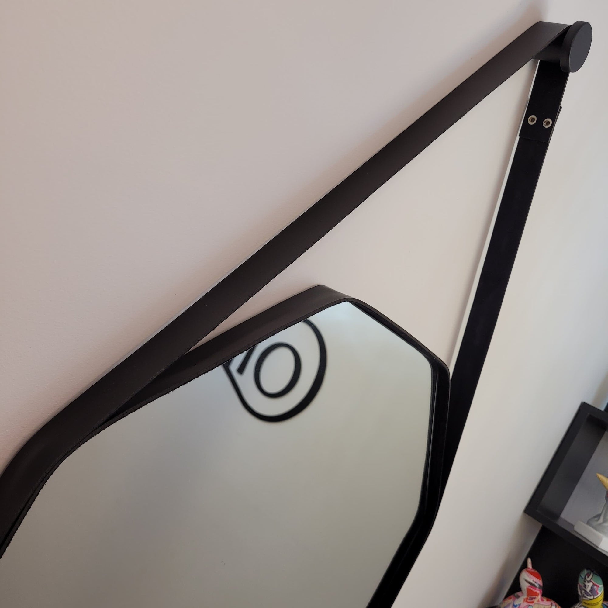 Espelho Decorativo Octagonal Beady Suspenso de Parede