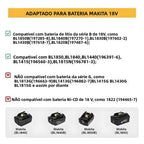 Tesoura de Poda Elétrica 18V | Corte 25mm Aço Tungstênio