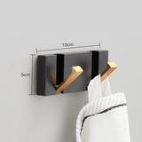 Preto e dourado 2 ganchos