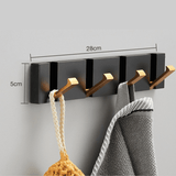 Preto e dourado 4 ganchos