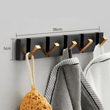 Preto e dourado 5 ganchos