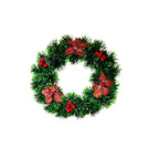 Guirlanda de Natal verde lisa de 40 cm para personalizar