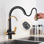 Torneira Atenas Gourmet Dupla Função Monocomando com Filtro