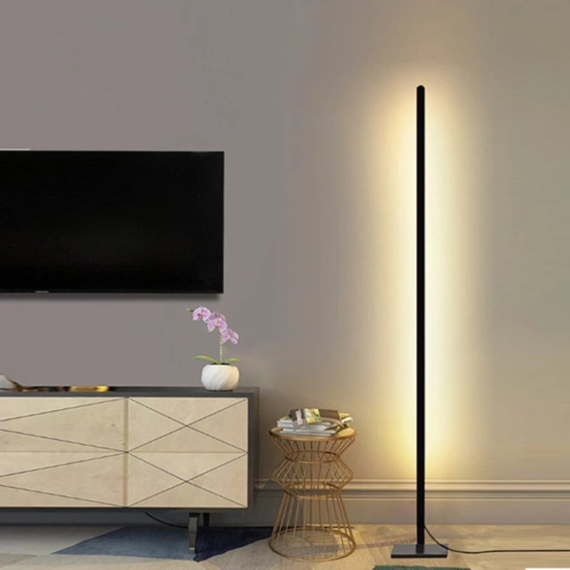 Luminária de Chão Minimalista 100cm Bivolt | Com Controle e Timer