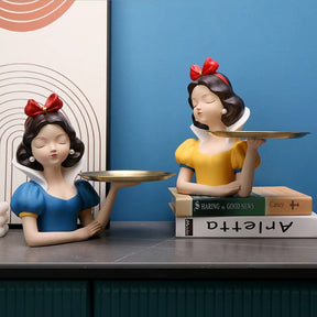 Busto Decorativo Lili Branca De Neve II