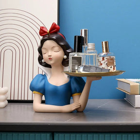 Busto Decorativo Lili Branca De Neve II