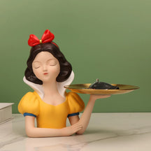 Busto Decorativo Lili Branca De Neve II