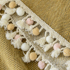 Manta para Sofá em Chenille Canelado | Tassel – vista 14 do produto