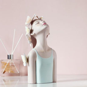 Busto Decorativo Lili Butterfly