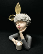 Busto Decorativo Lili Max Café Estatueta - Loja Powerstill