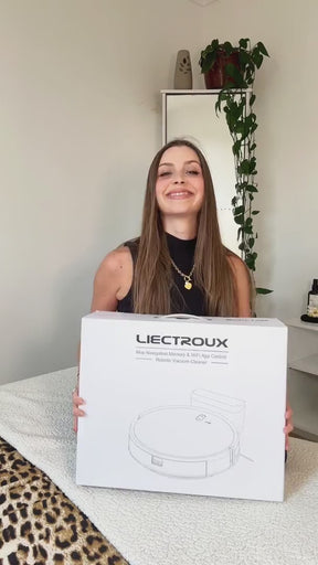Robô Aspirador L200 - Aspira e Passa Pano Simultaneamente Bivolt