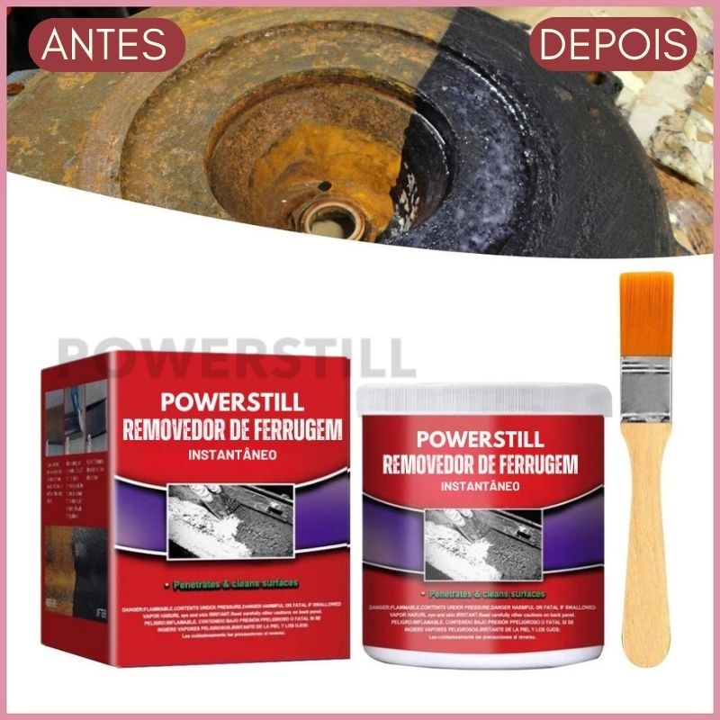Removedor de Ferrugem Instantâneo 300g - 10 Anos de Proteção