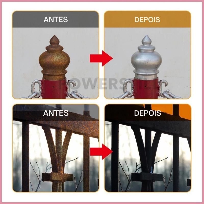 Removedor de Ferrugem Instantâneo 300g - 10 Anos de Proteção